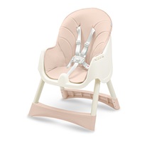 Jedálenská stolička Baby Mix Nora dusty pink