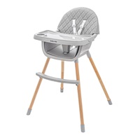 Jedálenská stolička Baby Mix Freja wooden dark grey