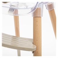 Jedálenská stolička Baby Mix Ingrid wooden beige