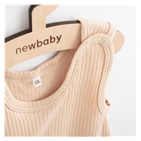 Dojčenské bavlnené dupačky New Baby Practical béžová