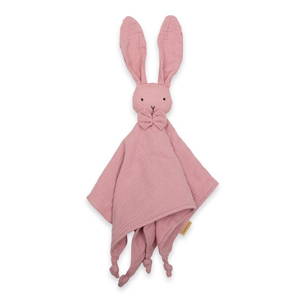 Mušelínový usínáčik New Baby Rabbit pink