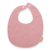 Mušelínový detský podbradník New Baby pink