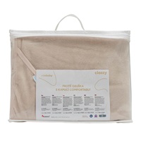 Detská luxusná froté osuška s kapucňou New Baby Comfortably 80x80 beige