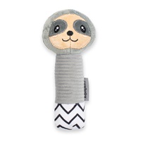 Detská pískacia plyšová hračka s hryzátkom New Baby Sloth