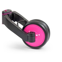 Detská trojkolka 4v1 Milly Mally Optimus Plus s vodiacou tyčou pink