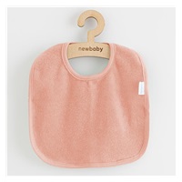 Detský froté podbradník New Baby Comfortably pink