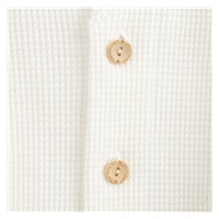 Dojčenský kabátik na gombíky New Baby Luxury clothing Laura biely