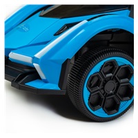 Detské odrážadlo s vodiacou tyčou Baby Mix Speed modré