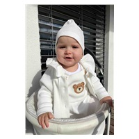 Dojčenská sukienka na traky New Baby Luxury clothing Laura biela