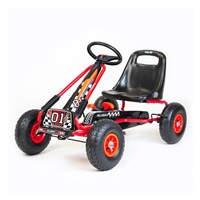 Detská šliapacia motokára Go-kart Baby Mix Razor červená