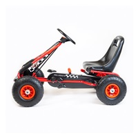 Detská šliapacia motokára Go-kart Baby Mix Razor červená