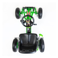 Detská šliapacia motokára Go-kart Baby Mix Razor červená