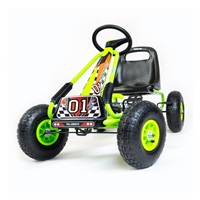 Detská šliapacia motokára Go-kart Baby Mix Razor červená