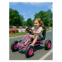 Detská šliapacia motokára Go-kart Baby Mix Razor ružová