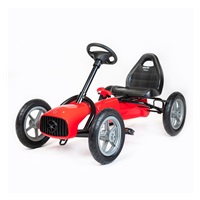 Detská šliapacia motokára Go-kart Baby Mix Buggy červená