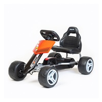 Detská šliapacia motokára Go-kart Baby Mix Speedy červená