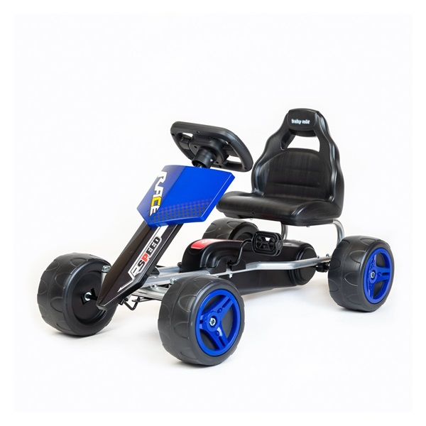 Detská šliapacia motokára Go-kart Baby Mix Speedy modrá