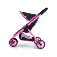 Detský golfový kočík pre bábiky Milly Mally Susie Prestige Black