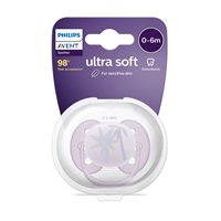 Dojčenský cumlík Ultrasoft Premium Avent 0-6 mesiacov palma