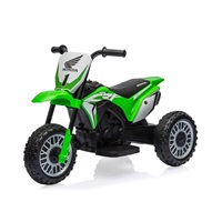 Elektrický motocykel BABY MIX Honda CRF 450R zelený