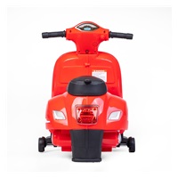 Detská elektrická motorka Baby Mix Vespa červená