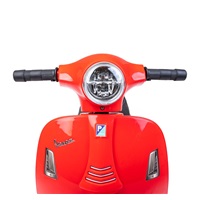 Detská elektrická motorka Baby Mix Vespa červená