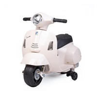 Detská elektrická motorka Baby Mix Vespa biela