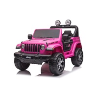 Detské elektrické autíčko Baby Mix Jeep Wrangler Rubicon ružové