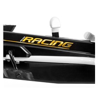 Detská šliapacia motokára Go-kart Milly Mally Thor biela