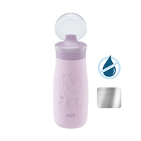 Detská fľaša NUK Mini-Me Sip nerez 300 ml (9+ m.) purple