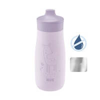 Detská fľaša NUK Mini-Me Sip nerez 300 ml (9+ m.) purple