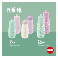 Detská fľaša NUK Mini-Me Sip nerez 300 ml (9+ m.) purple