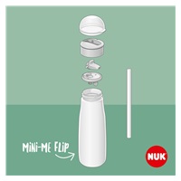 Detská fľaša NUK Mini-Me Flip 450 ml (12+ m.) pink