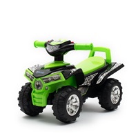 Detské odrážadlo so zvukom Štvorkolka Baby Mix zelená
