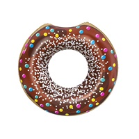 Detský veľký nafukovací kruh Bestway DONUT 107cm brown