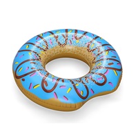 Detský veľký nafukovací kruh Bestway DONUT 107cm modrý