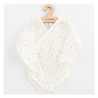 Dojčenské mušelínové body s bočným zapínaním New Baby Arthur