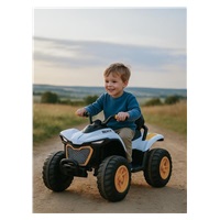 Elektrická štvorkolka Strong 4x4 Baby Mix žltá