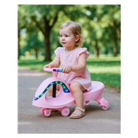 Gravitačné odrážadlo pre deti s LED Baby Mix G-Force ružové