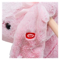 Hojdacia hračka s melódiou Baby Mix Zajačik