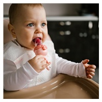 Hryzátko na kŕmenie Baby Ono FROG ružové