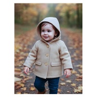 Jesenný detský kabátik s kapucňou New Baby UNI