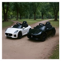 Elektrické autíčko Maserati GranTurismo Baby Mix čierne