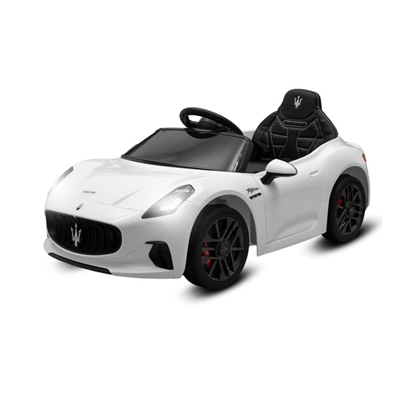 Elektrické autíčko Maserati GranTurismo Baby Mix biele