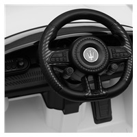 Elektrické autíčko Maserati GranTurismo Baby Mix biele
