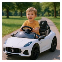 Elektrické autíčko Maserati GranTurismo Baby Mix biele