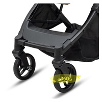 Športový kočík Bimelo Baby Mix Ultra-light čierny