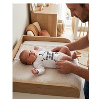 Detské body s potlačou New Baby You can do it daddy!