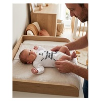 Detské body s potlačou New Baby You can do it daddy!