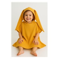 Detské mušelínové pončo New Baby Feeling animal 80 cm